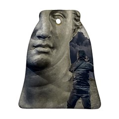 Men Taking Photos Of Greek Goddess Bell Ornament (two Sides) by dflcprintsclothing