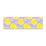 Purple lemons  Sticker Bumper (100 pack) Front