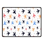 Sky birds - Airplanes Fleece Blanket (Small) 50 x40  Blanket Front