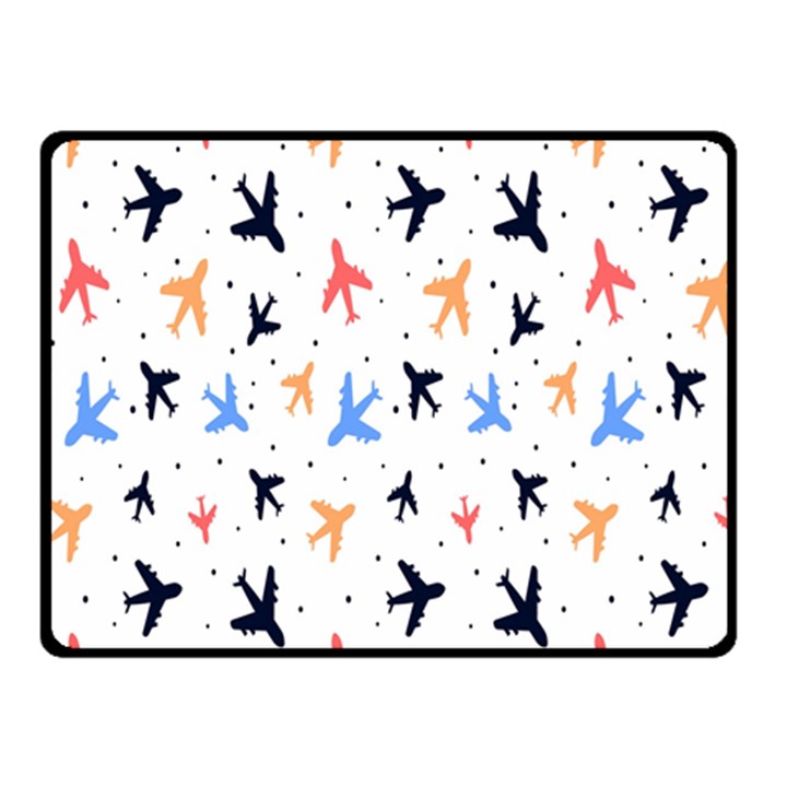 Sky birds - Airplanes Fleece Blanket (Small)