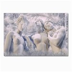 Three Graces Collage Artwork Postcard 4 x 6  (Pkg of 10) Front