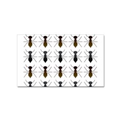 Ants Insect Pattern Cartoon Ant Animal Sticker Rectangular (100 Pack) by Ravend