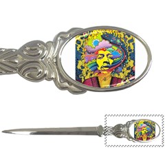 Psychedelic Rock Jimi Hendrix Letter Opener by Jancukart