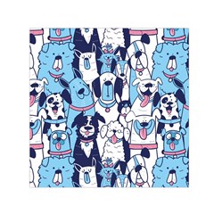 Dogs-seamless-pattern Square Satin Scarf (30  X 30 ) by Wegoenart