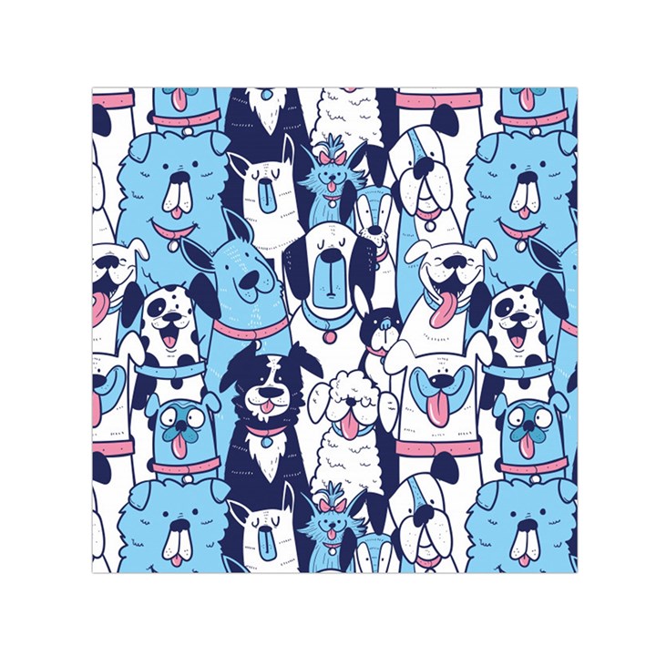 Dogs-seamless-pattern Square Satin Scarf (30  x 30 )