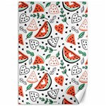 Seamless-vector-pattern-with-watermelons-mint Canvas 24  x 36  23.35 x34.74  Canvas - 1