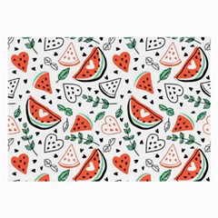 Seamless-vector-pattern-with-watermelons-mint Large Glasses Cloth by Wegoenart