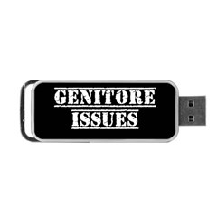 Genitore Issues  Portable Usb Flash (two Sides) by ConteMonfrey