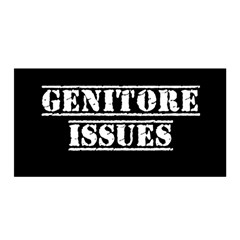 Genitore Issues  Satin Wrap 35  X 70  by ConteMonfrey