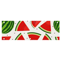 Watermelon Cuties White Banner And Sign 6  X 2  by ConteMonfrey