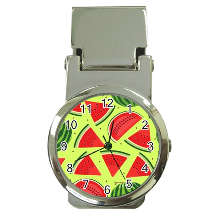 Pastel Watermelon   Money Clip Watches