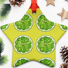 Yellow Lemonade  Ornament (star) by ConteMonfrey