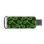 Snakes Seamless Pattern Portable USB Flash (One Side) Front