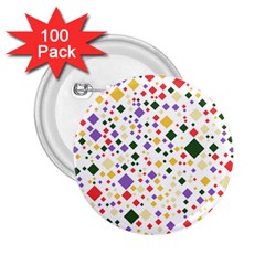 Abstract Pattern Illustration Background Wallpaper 2 25  Buttons (100 Pack)  by Wegoenart