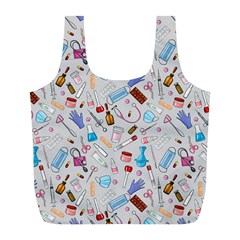 Medical Devices Full Print Recycle Bag (l) by SychEva