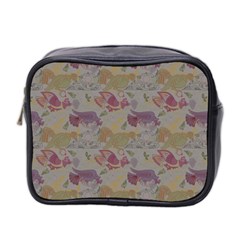 Pattern Armenian Birds Mini Toiletries Bag (two Sides) by Gohar