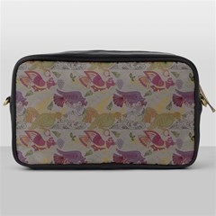 Pattern Armenian Birds Toiletries Bag (one Side) by Gohar