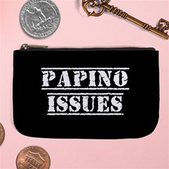 Papino Issues - Italian Humor Large Coin Purse by ConteMonfrey