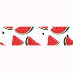 Watermelon Seamless Pattern Large Bar Mat 32 x8.5  Bar Mat