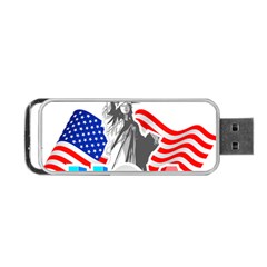 New York City Holiday United States Usa Portable Usb Flash (one Side) by Jancukart