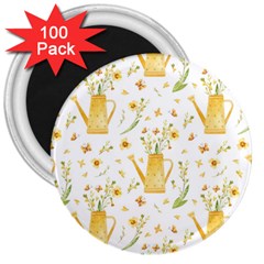 Easter Garden   3  Magnets (100 Pack) by ConteMonfrey