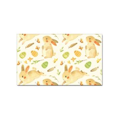 Cute Rabbits - Easter Spirit  Sticker Rectangular (100 Pack) by ConteMonfrey