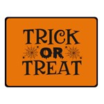 Trick or treat Fleece Blanket (Small) 50 x40  Blanket Front