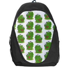 Kermit The Frog Pattern Backpack Bag by Valentinaart