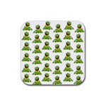 Kermit The Frog Rubber Coaster (Square) Front