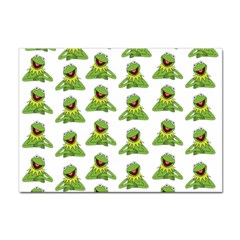 Kermit The Frog Sticker A4 (10 Pack) by Valentinaart