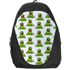 Kermit The Frog Backpack Bag by Valentinaart