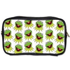 Kermit The Frog Toiletries Bag (two Sides) by Valentinaart