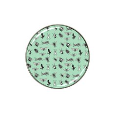 Insects Pattern Hat Clip Ball Marker by Valentinaart