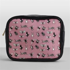 Insects Pattern Mini Toiletries Bag (one Side) by Valentinaart