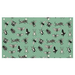 Insects Pattern Banner And Sign 7  X 4  by Valentinaart