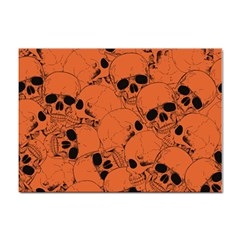 Skull Pattern Sticker A4 (100 Pack) by Valentinaart