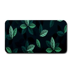 Leaves Pattern Medium Bar Mat by artworkshop