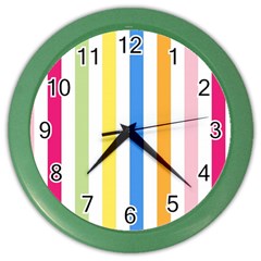 Stripes-g9dd87c8aa 1280 Color Wall Clock by Smaples