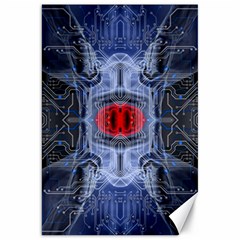 Art Robot Artificial Intelligence Technology Canvas 20  X 30  by Ravend