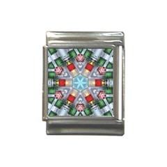 Geometric Symmetrical Symmetry Data Futuristic Italian Charm (13mm) by Ravend