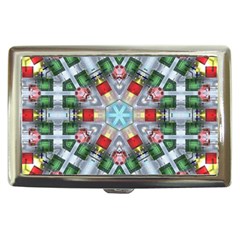 Geometric Symmetrical Symmetry Data Futuristic Cigarette Money Case by Ravend