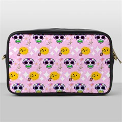 Skullsun Toiletries Bag (one Side) by Sparkle