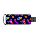 Space Pattern Portable USB Flash (One Side) Front