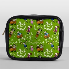 Seamless Pattern With Kids Mini Toiletries Bag (one Side) by Pakemis