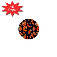 Space Patterns Pattern 1  Mini Buttons (10 Pack)  by Pakemis