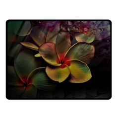 Beautiful Floral Fleece Blanket (small) by Sparkle