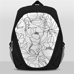 Contemporary Nature Seamless Pattern Backpack Bag by Pakemis