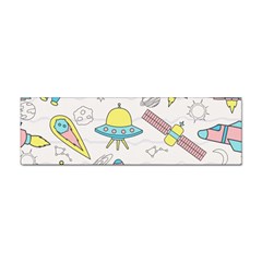 Cute-seamless-pattern-with-space Sticker Bumper (10 Pack) by Pakemis