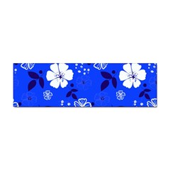 Blooming-seamless-pattern-blue-colors Sticker Bumper (100 Pack) by Pakemis