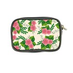 Cute-pink-flowers-with-leaves-pattern Coin Purse Back